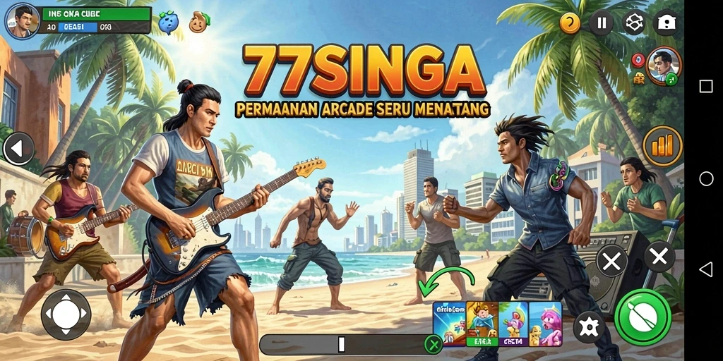 Tangkapan layar gameplay 77SINGA yang seru dan penuh aksi.