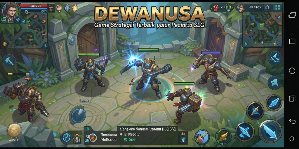 Tampilan seru gameplay DEWANUSA yang menantang.