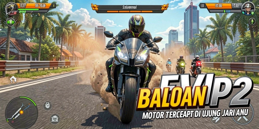 Tampilan gameplay seru dan mendebarkan dari EVIP2.