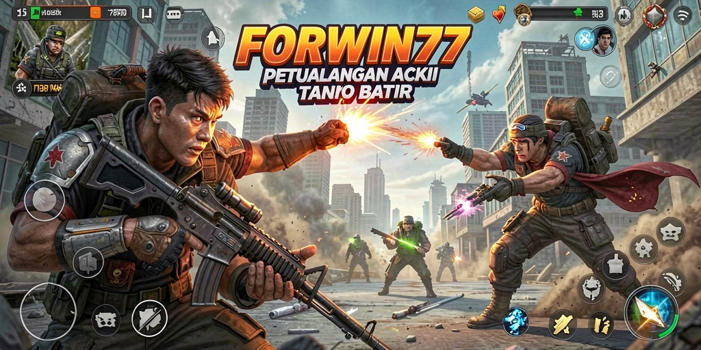Tampilan memukau dari gameplay FORWIN77 yang penuh aksi.