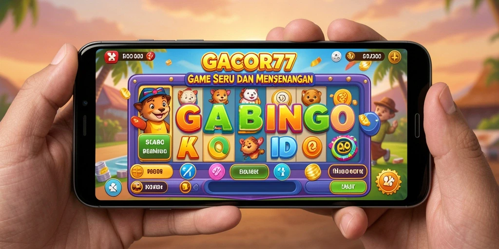 Tampilan gameplay seru dari GACOR77 dengan nuansa Bingo yang menarik.
