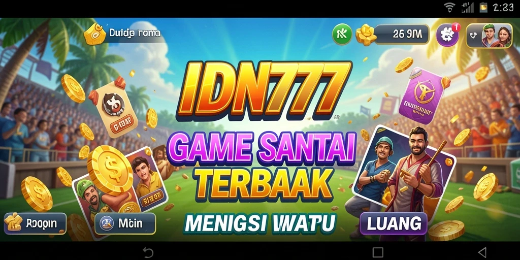 Gameplay seru dan menarik di IDN777, cocok untuk pengisi waktu.