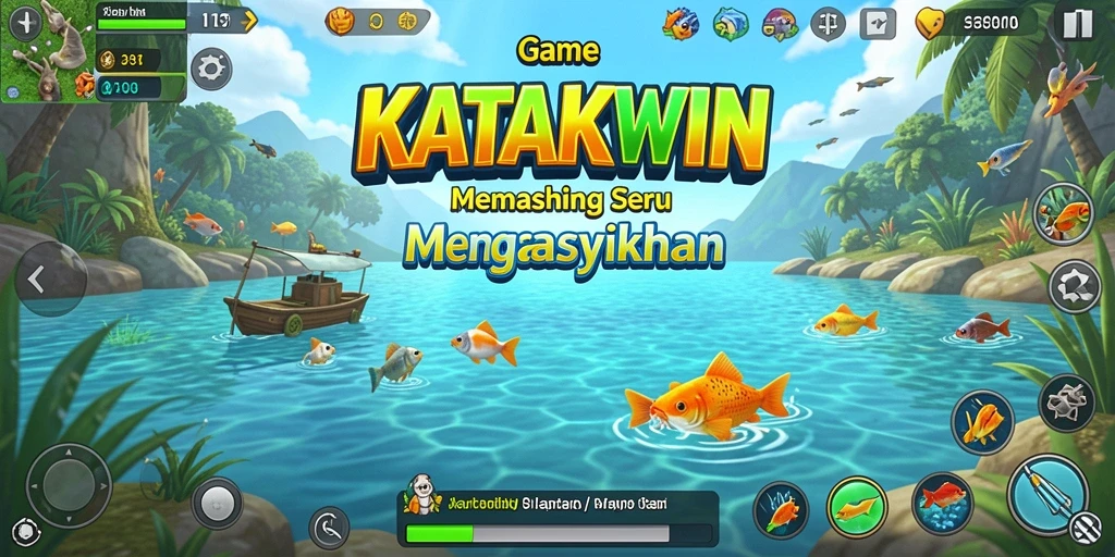 Tangkapan ikan yang megah di layar KATAKWIN.