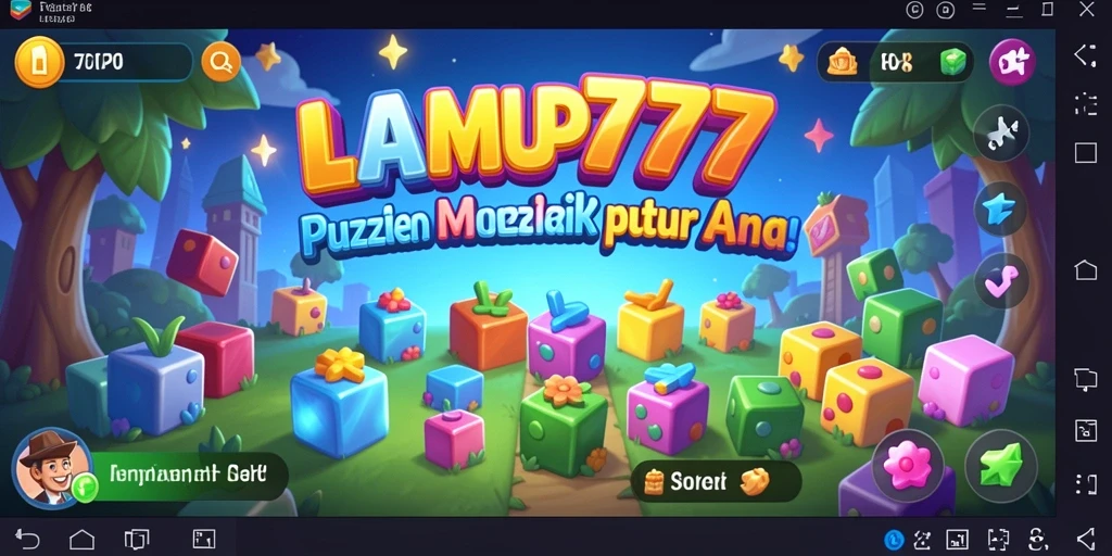 Screenshot LAMPU777 menampilkan gameplay Puzzle yang menyenangkan.