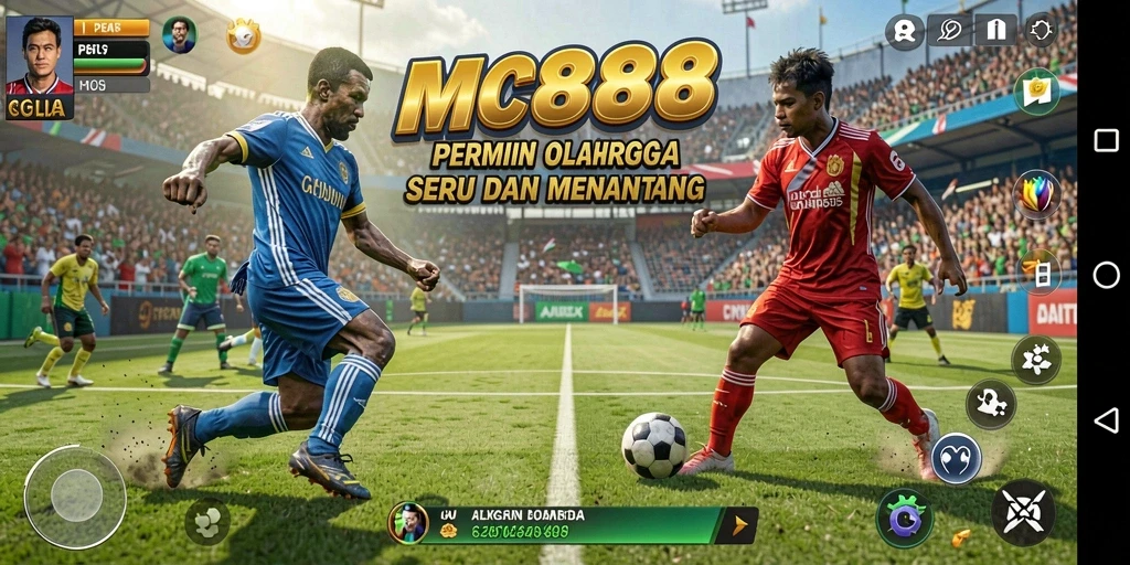 Tampilan menarik gameplay olahraga di MC888 yang menggugah semangat.