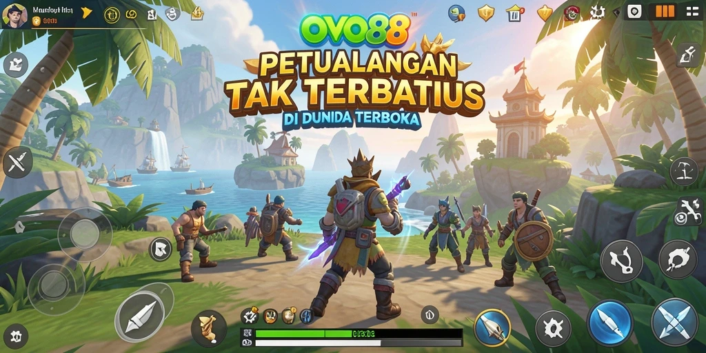 Gameplay OVO88 yang penuh petualangan di dunia terbuka yang menakjubkan.