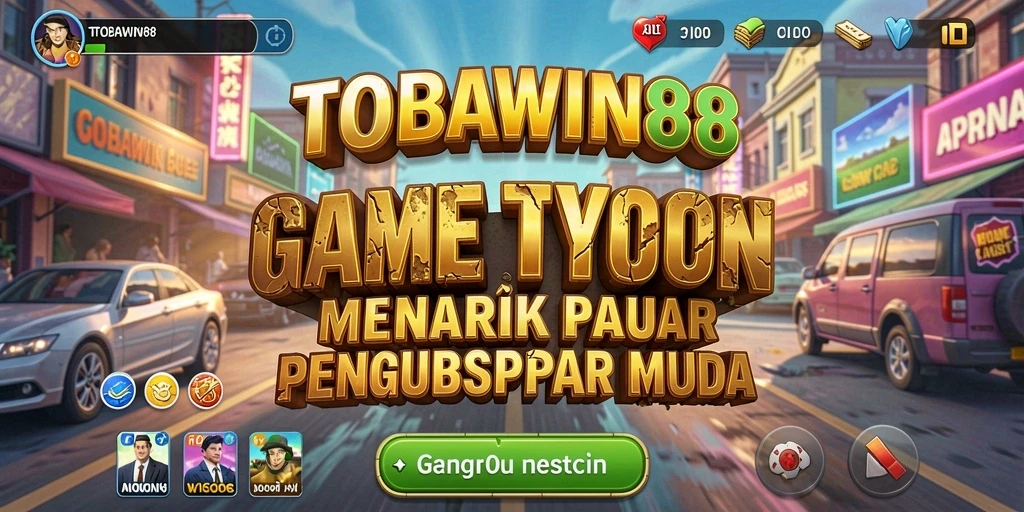 Tampilan gameplay TOBAWIN88 yang menarik dan penuh strategi Tycoon.
