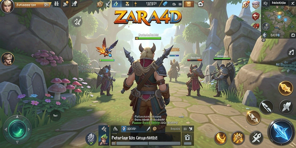 Gameplay ZARA4D menampilkan aksi seru dan petualangan menakjubkan.